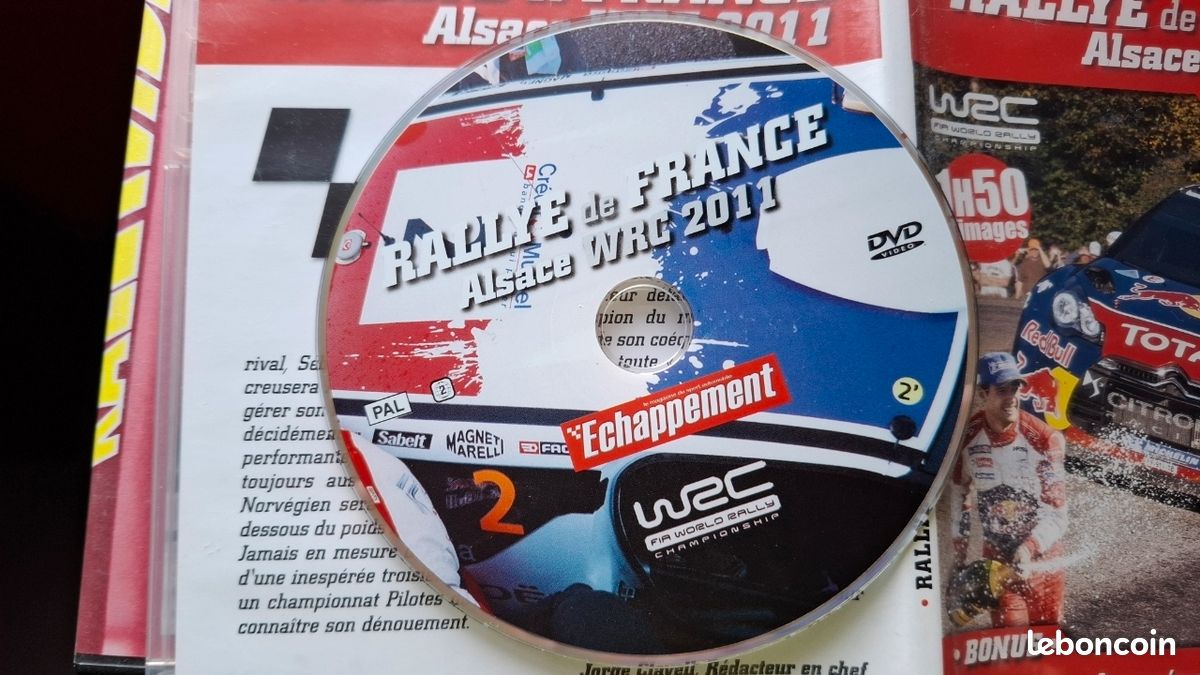 DVD Rallye de France WRC 2011 ALSACE (image 2)