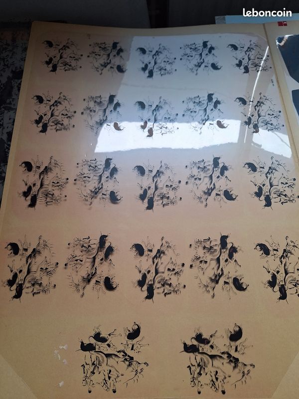Serigraphie chasse à courre (image 3)