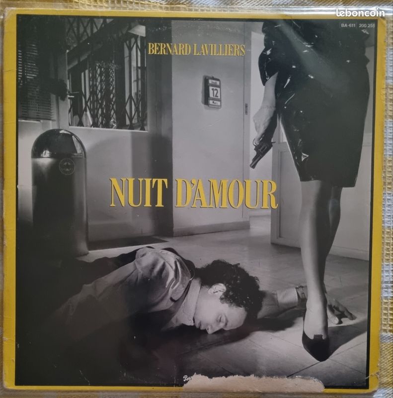 Bernard LAVILLIERS - Nuit d'amour (33 tours - 2 disques) (image 1)