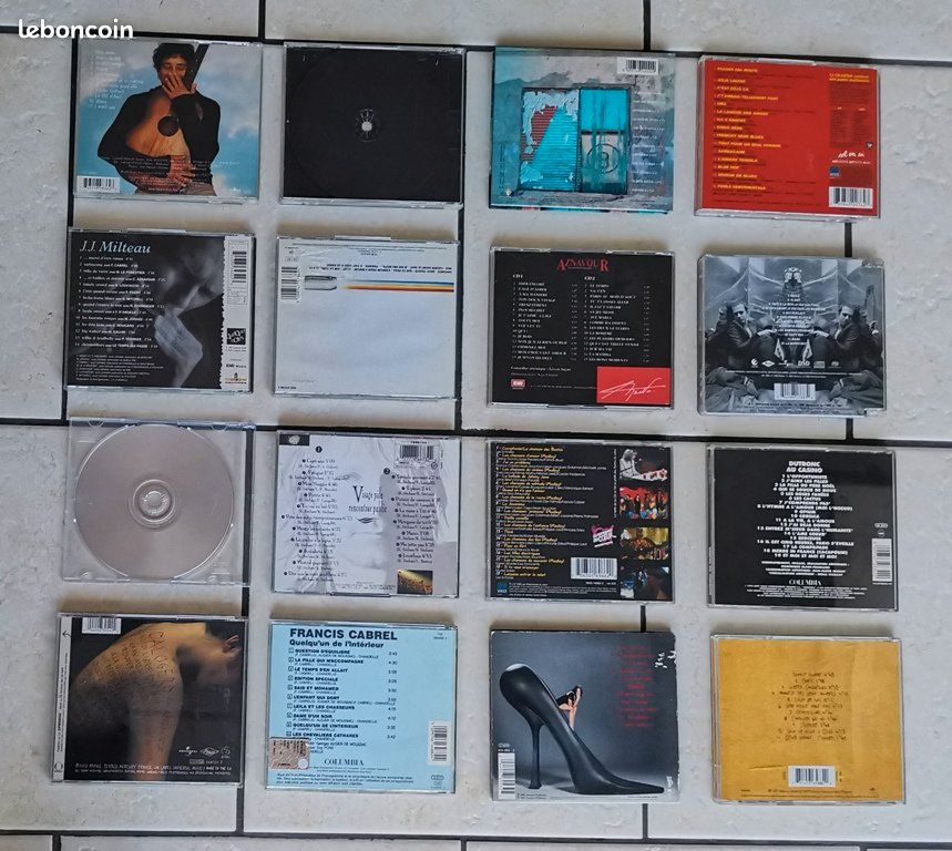 Lot de CD de musiques française (image 4)