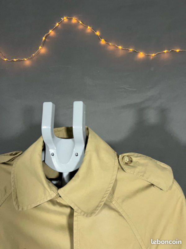 🧥 Trench coat vintage Ralph Lauren – Beige – Taille S (image 7)