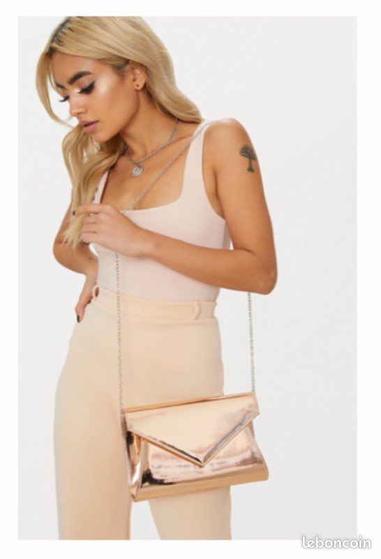 Pochette rose gold 👜 Accessoires Bagagerie