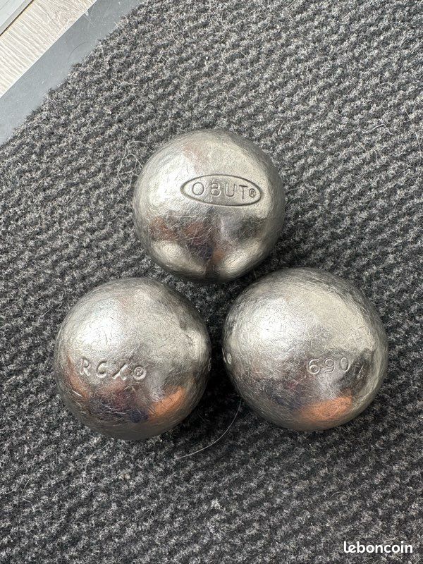 Boules de pétanque Obut RCX 74/690 - Très bon état (image 1)