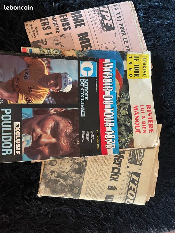 Vintage Cycling Magazine Miroir Des Sports L’Histoire du Tour de France 1959
