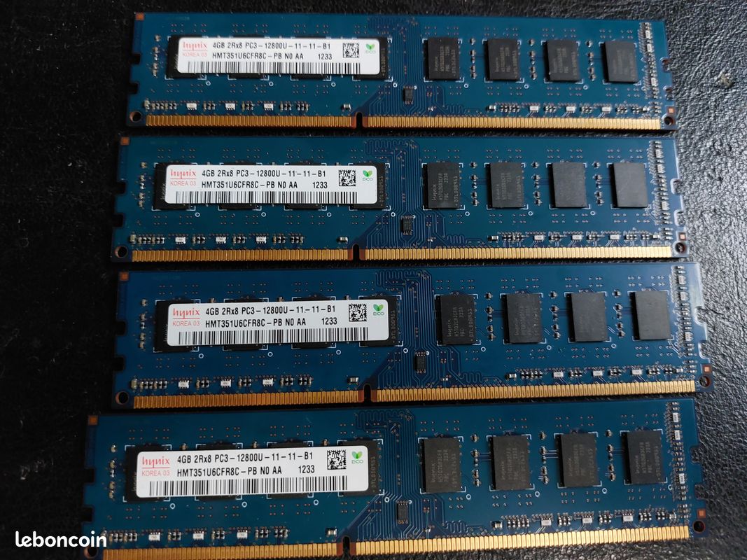 SK Hynix DDR3-1600 16Go (4x4Go) (image 1)