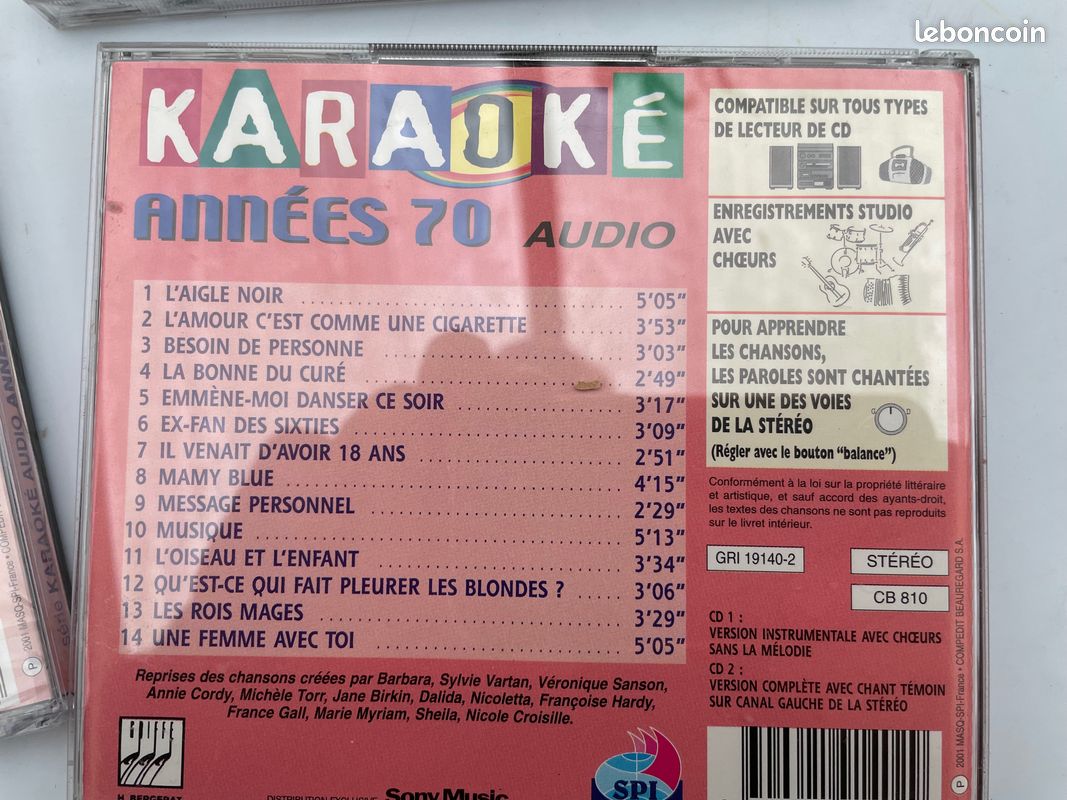 Lot de 4 cd Karaoké (image 7)