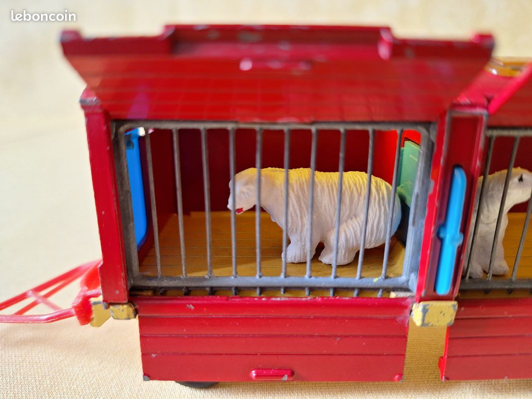 Miniature Corgi 1/43 - Remorque Transport éléphant Cirque Chipperfields (GB)