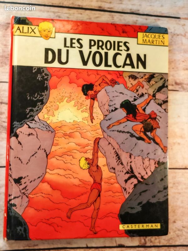 BD, Alix, Les proies du volcan, Jacques Martin (image 1)