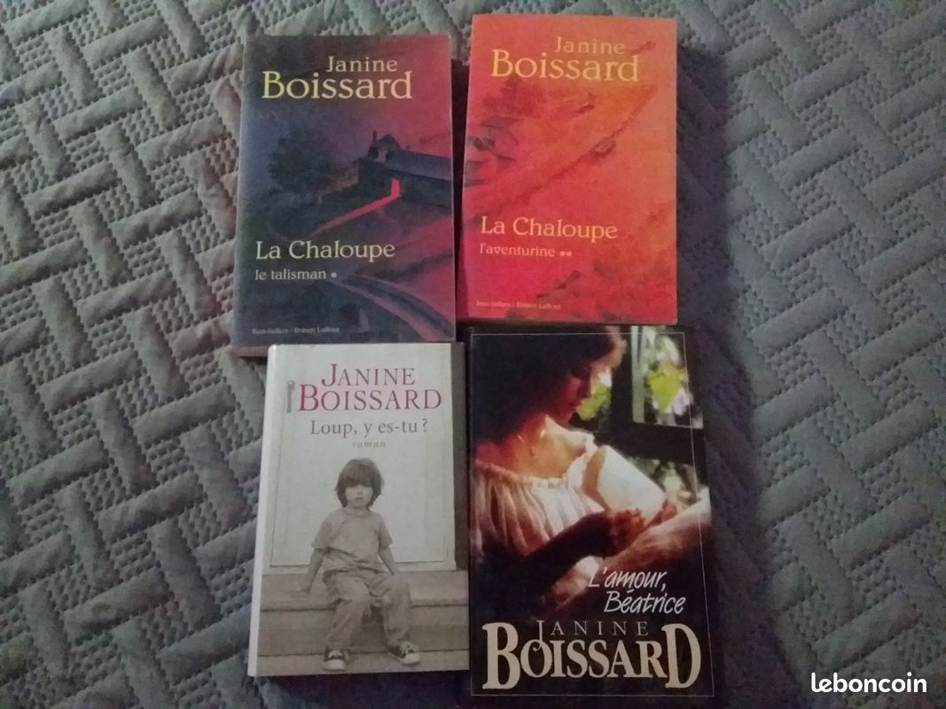 4 livres de Janine Boissard (image 1)