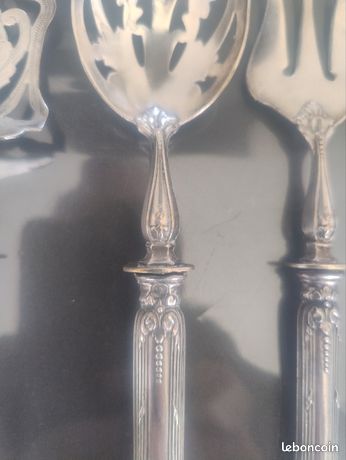 ANCIENNE FOURCHETTE DE service argent massif fourré EUR 25,00 - FR