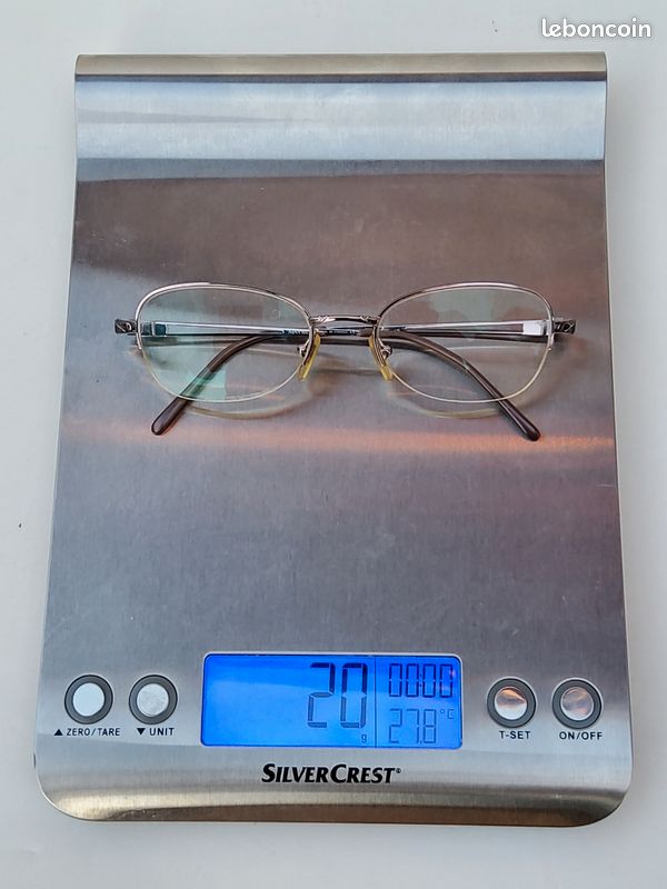 Monture de lunettes vintage Nina Ricci NR 2137 dorée / violette (image 17)