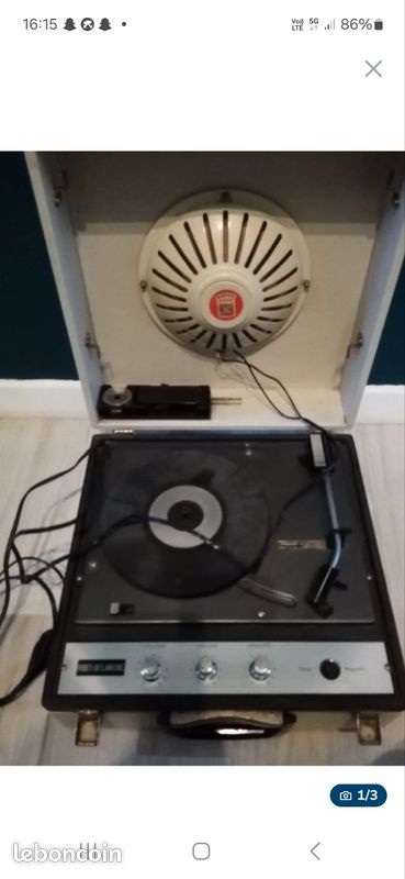 Tourne disque vintage (image 1)