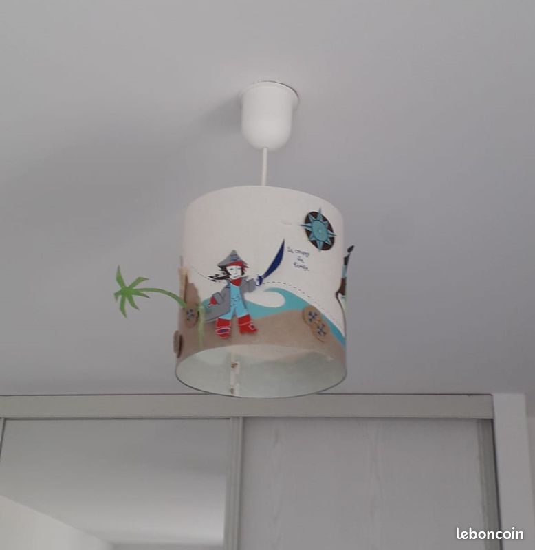 Lampe Suspension Iles au trésor Moussaillon ENFANT (image 1)