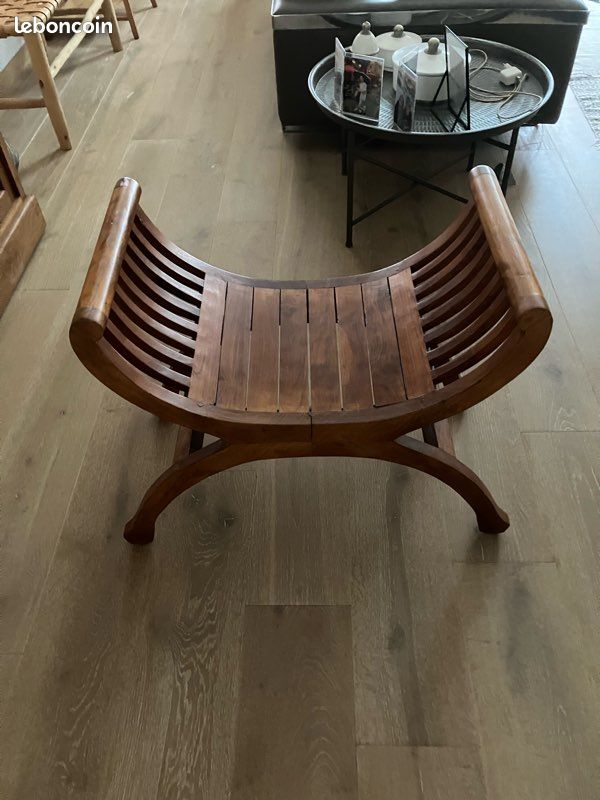 Banc yuyu en teck (image 2)