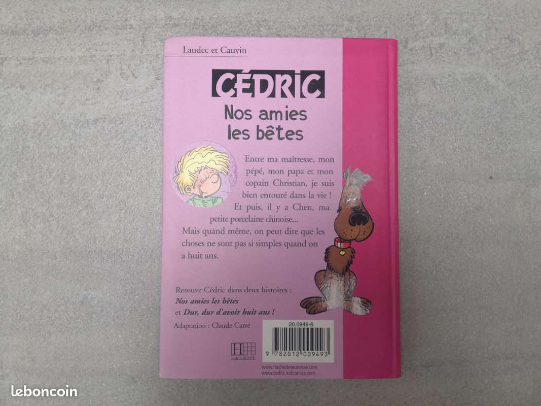 Livre Cédric Tome 1431 Nos amies les bêtes (FAB) (image 2)