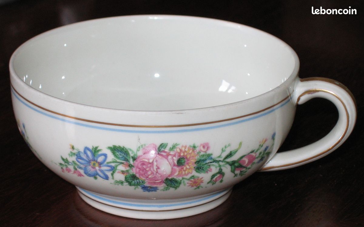 Service Porcelaine de Limoges LANTERNIER Année 40 (image 2)