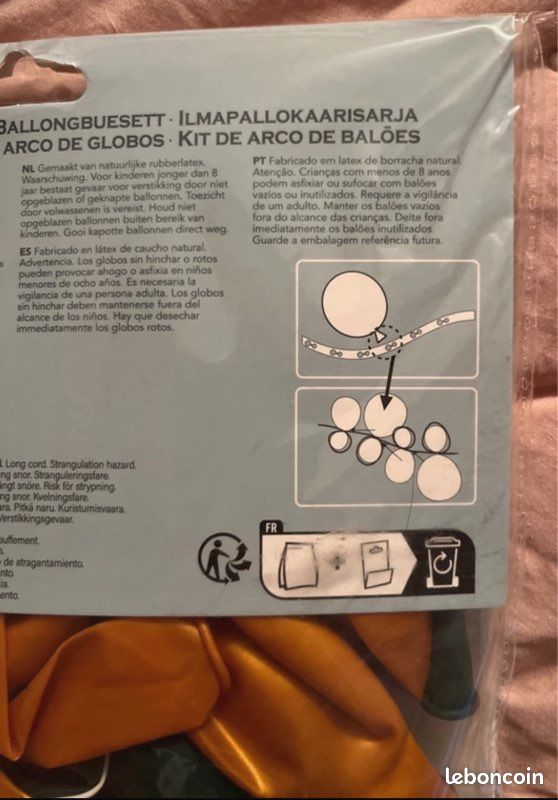 Kit arche de ballons (100) (image 3)