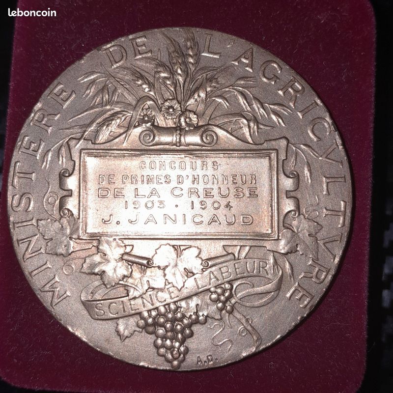 Médaille de l'agriculture (image 2)