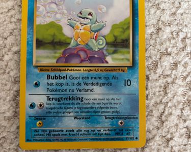 Squirtle 63/102 Pokmon - Collection