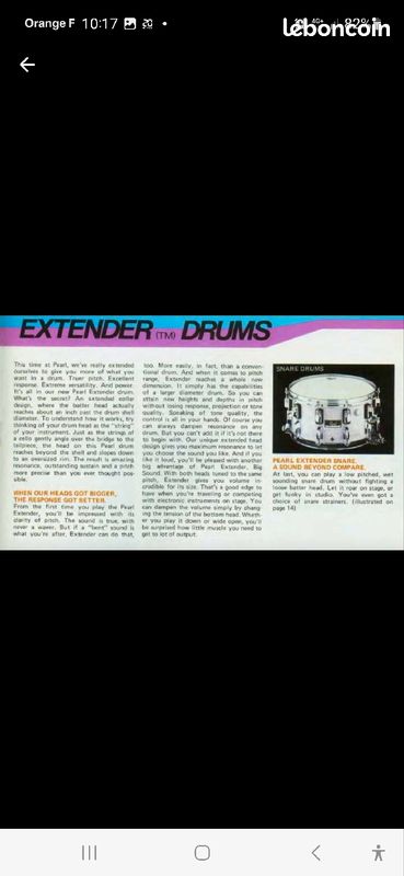 Pearl Extender modele x5 made in japan (image 5)