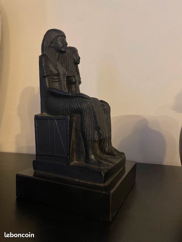 Lot 2 reproductions Égypte pharaon et chat Bastet Louvres (image 4)