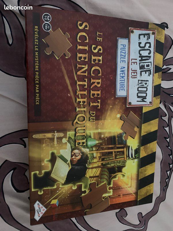 Jeu escape room le jeu puzzle aventure le secret du scientifique (image 1)
