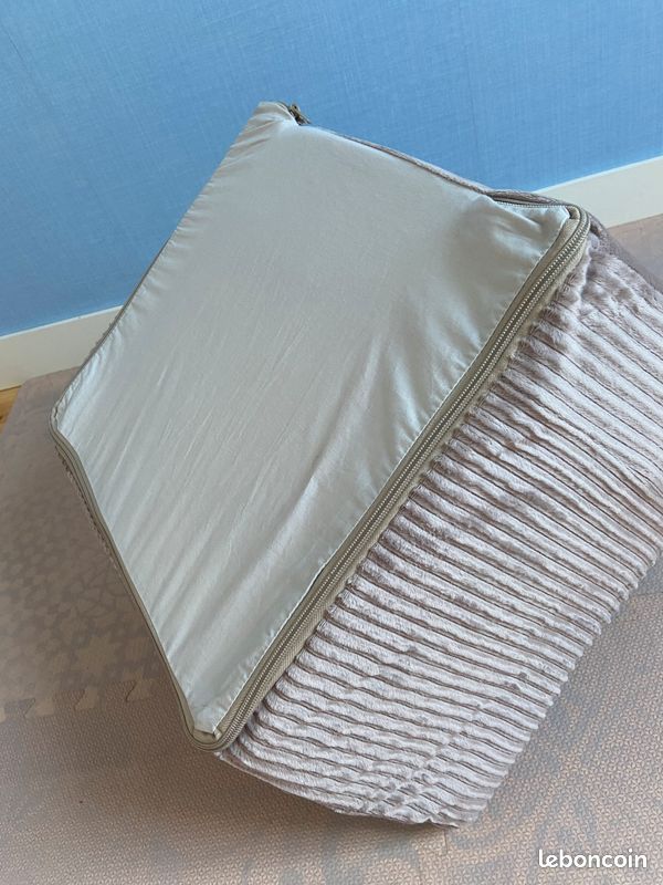 Petit fauteuil enfant NATTOU beige en très bon état (image 7)