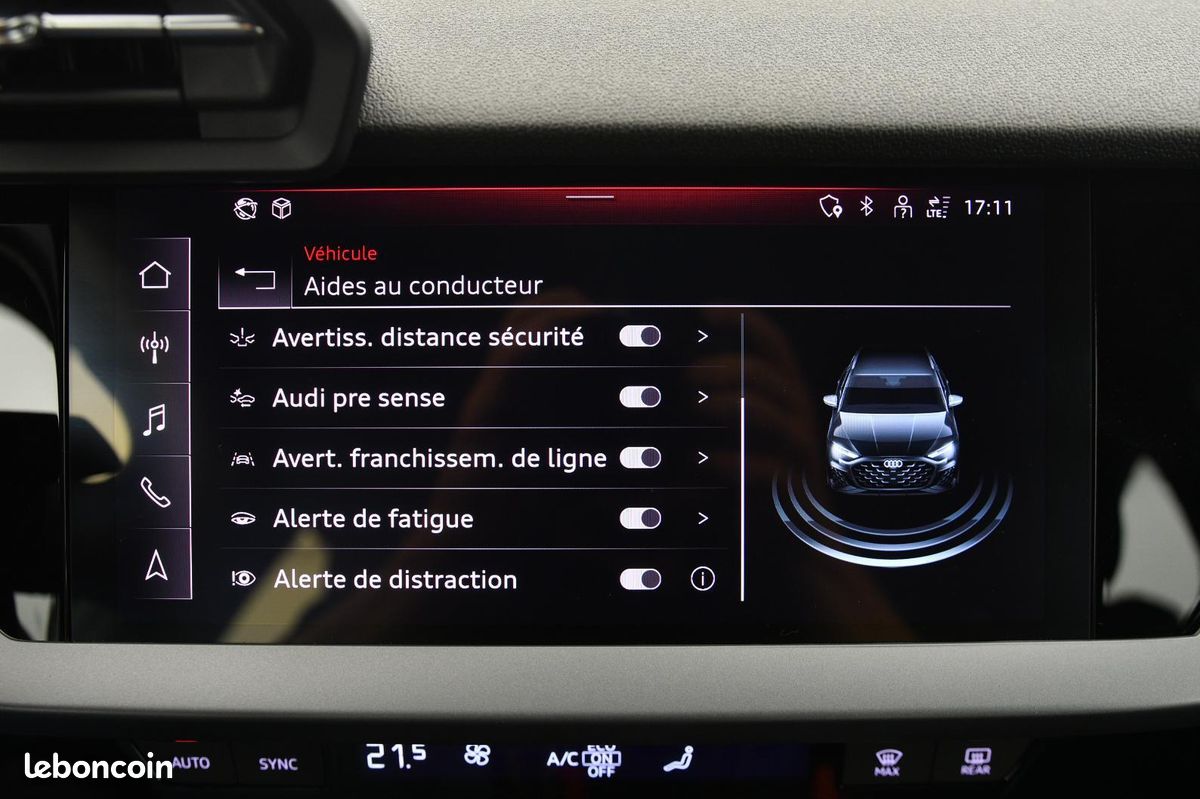 AUDI A3 SPORTBACK TFSI 116 S tronic 7 Advanced FULL LED/CARPLAY/RADAR AV-AR (image 25)