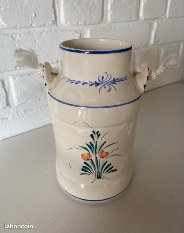 Pot à lait style Faïencerie Henriot Quimper (image 2)