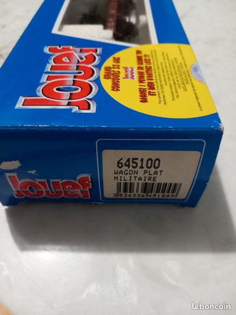 Lot De 5 Wagons Marchandises Jouef – Plat – Modélisme Ferroviaire (Sans Boîte)