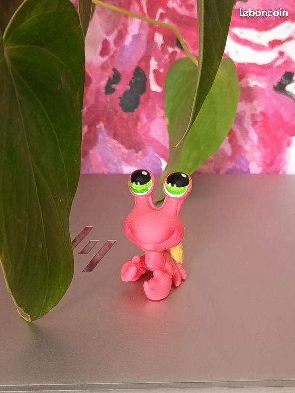 Figurine Littlest Pet Shop #62 - Bernard L'Hermite, Animaux Marins, Occasion