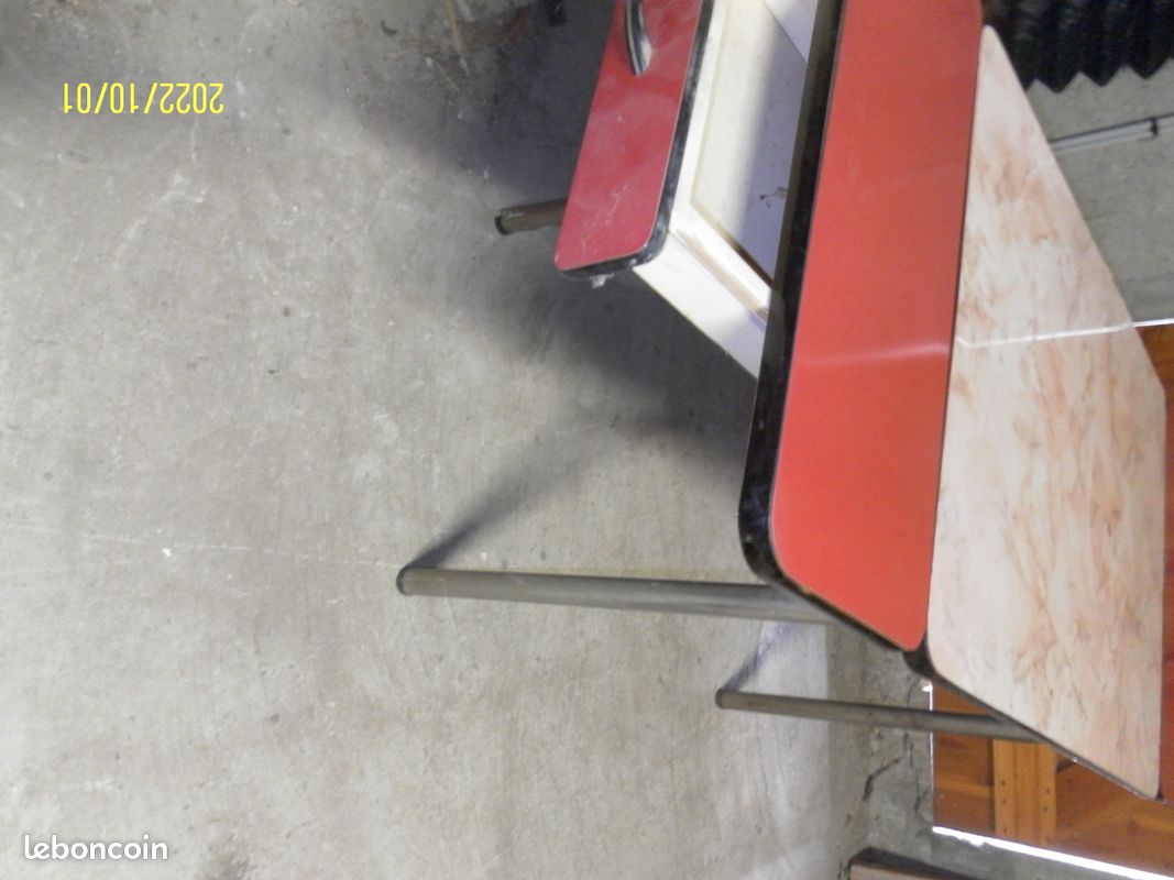 Table avec deux rallonges + un tiroir (image 9)