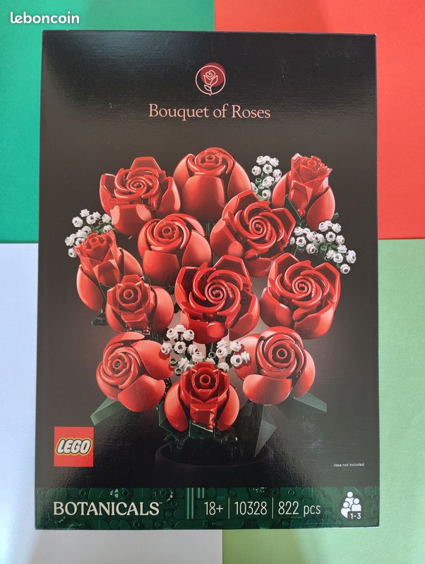 LEGO Botanicals 10328 - Le Bouquet de Roses 🌹 - Neuf et scellé 💎 - Envoi rapide 🚚💨 (image 1)
