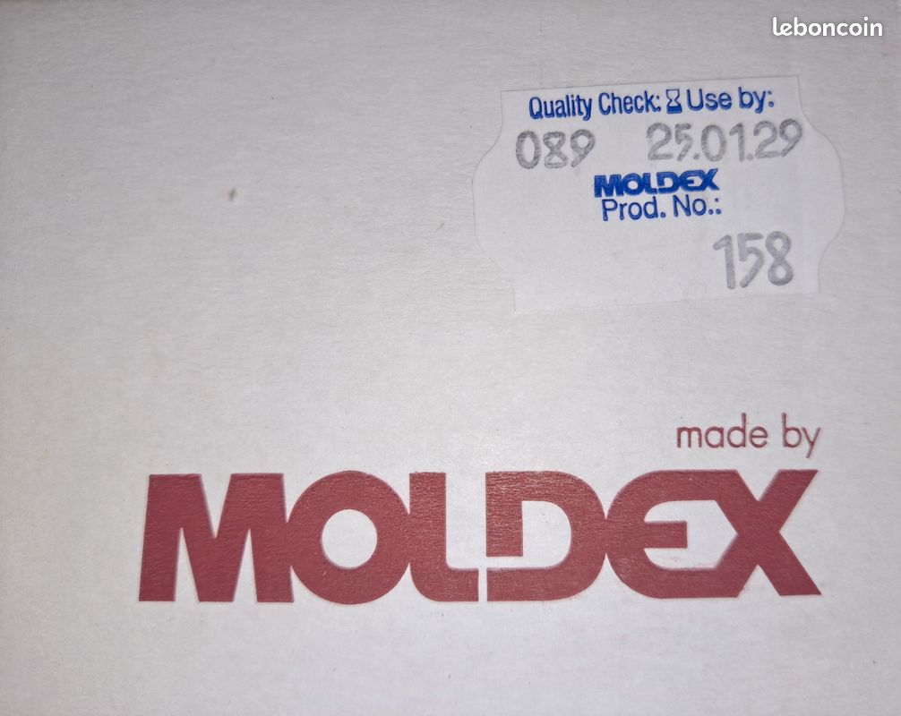 Paire De Filtres P3 Moldex 9030 - Protection Contre Poussières Nocives Et Fumées - Système EasyLock