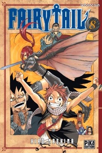 Manga Fairy Tail tome 8 comme neuf (image 1)