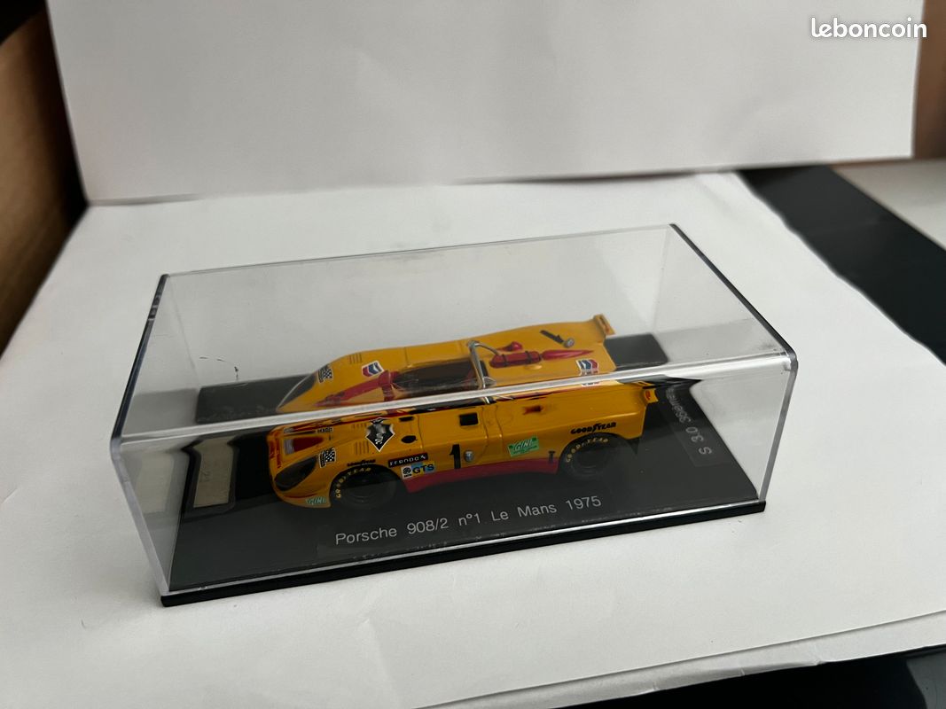 Miniatur PORSCHE 911 RS 83 SEGOLEN/JEAN-YVES GADAL 24H DU MANS 1975 1:43