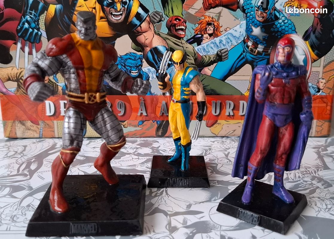 Lot de 11 Figurines Marvel Plomb Collection Eaglemoss - Série 4 Fantastiques
