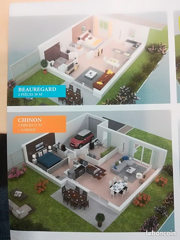 Maison 2 pièces 50 m² · à Bourges · 50 m² · 920 €