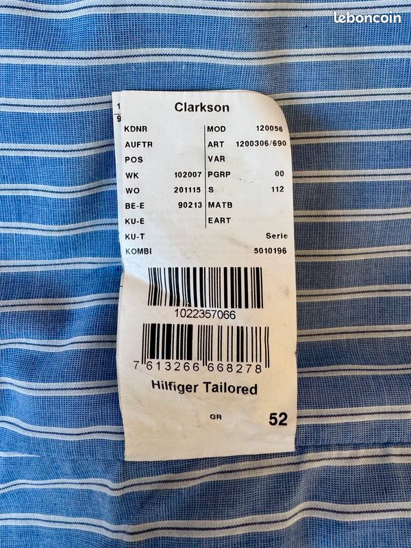 Gilet Tommy Hilfiger Tailored taille 52 (image 3)