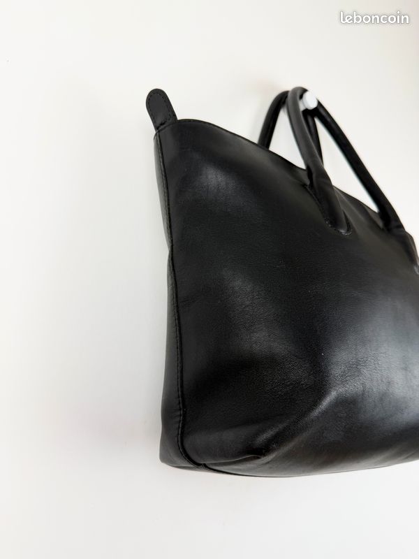 401 - Sac à main – Furla Vintage Cabas - cuir noir (image 8)