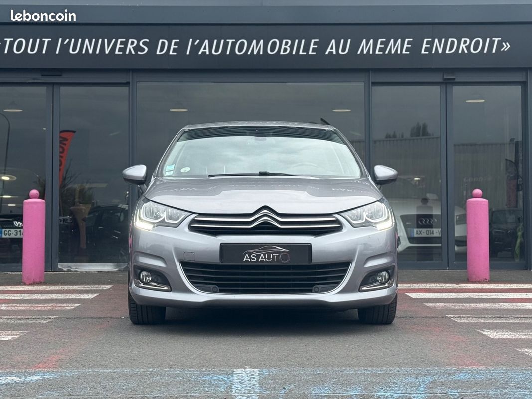 CITROEN C4 C4 BlueHDi 100ch BVM Millenium 1ERE MAIN GPS BLUETOOTH RADAR AVANT/ARRIÈRE AUCUN FRAIS (image 4)