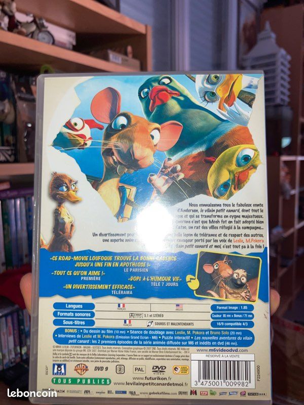 DVD «le vilain petit canard et Moi» (image 2)