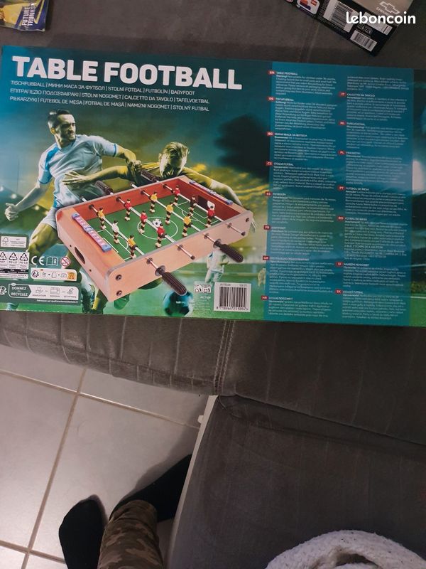 Baby-foot de table en bois neuf (image 2)