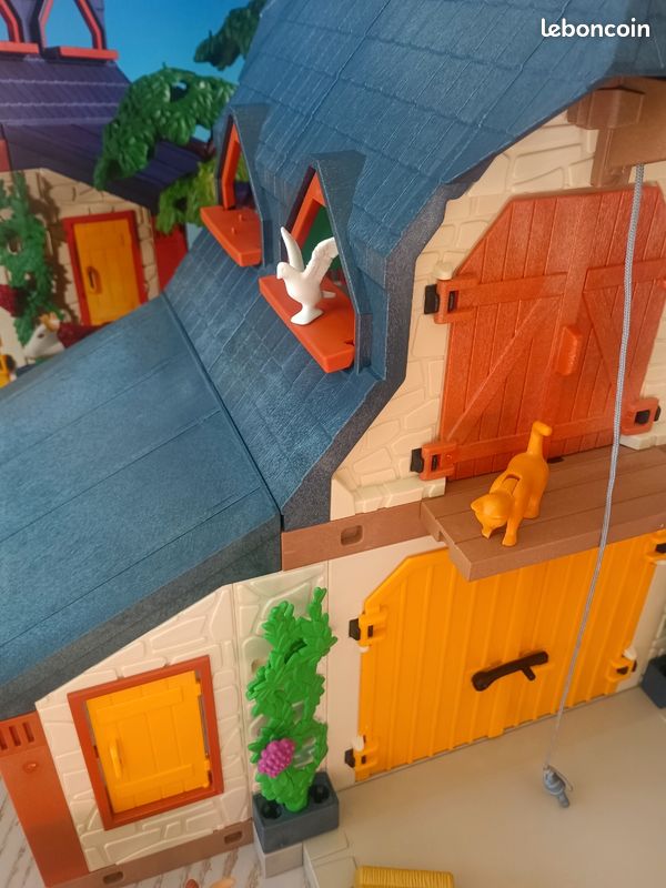 Playmobil 3072 – La Ferme (année 1999) – Neuf Et Scellé