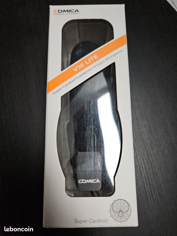Microphone Comica CVM-V30 Lite - Neuf, jamais utilisé  🎤✨ (image 1)