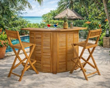 Liink1Ga Table haute avec tabourets de bar pour 2 personnes - Table de bar avec espace de rangement et 2 tabourets de bar - Table pliante avec 2 chaises - 110 x Liink1Ga Table haute avec tabourets de bar pour 2 personnes - Table de bar avec espace de rangement et 2 tabourets de bar - Table pliante avec 2 chaises - 110 x