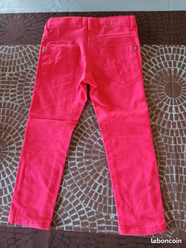 Pantalon jean Fille 3 ans plus (image 2)