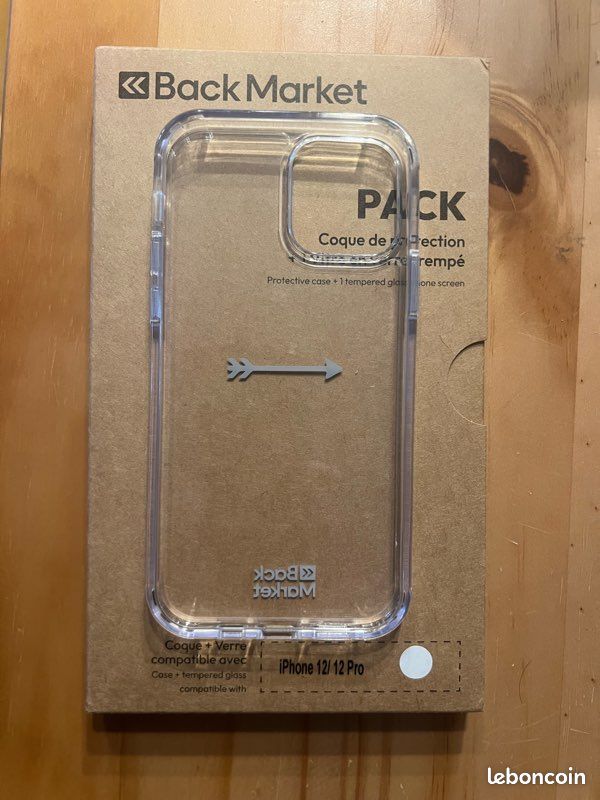 Coque + verre trempé iPhone 12/12 pro (image 3)