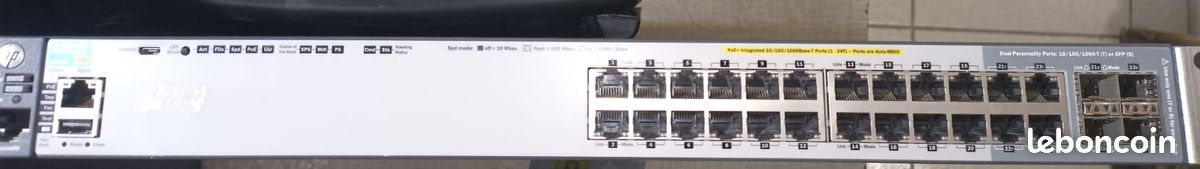 Switch HP 2920-24G (J9727A) - 24 Ports Gigabit (image 1)