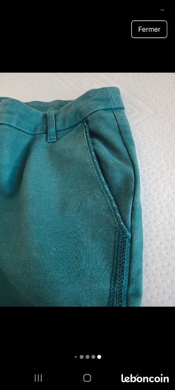 Pantalon vert Trend (image 10)